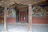 Ladakh - Rizong gompa, mural paintings